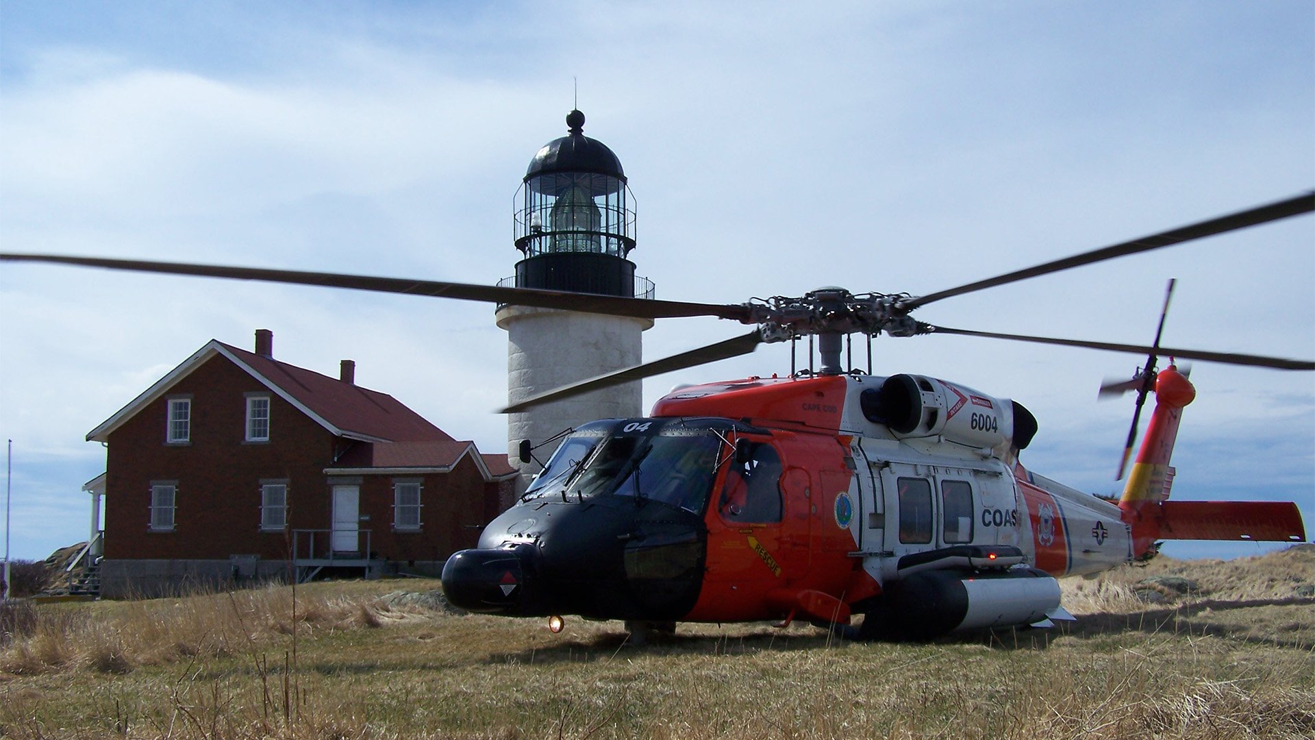 Coast Guard helicopter