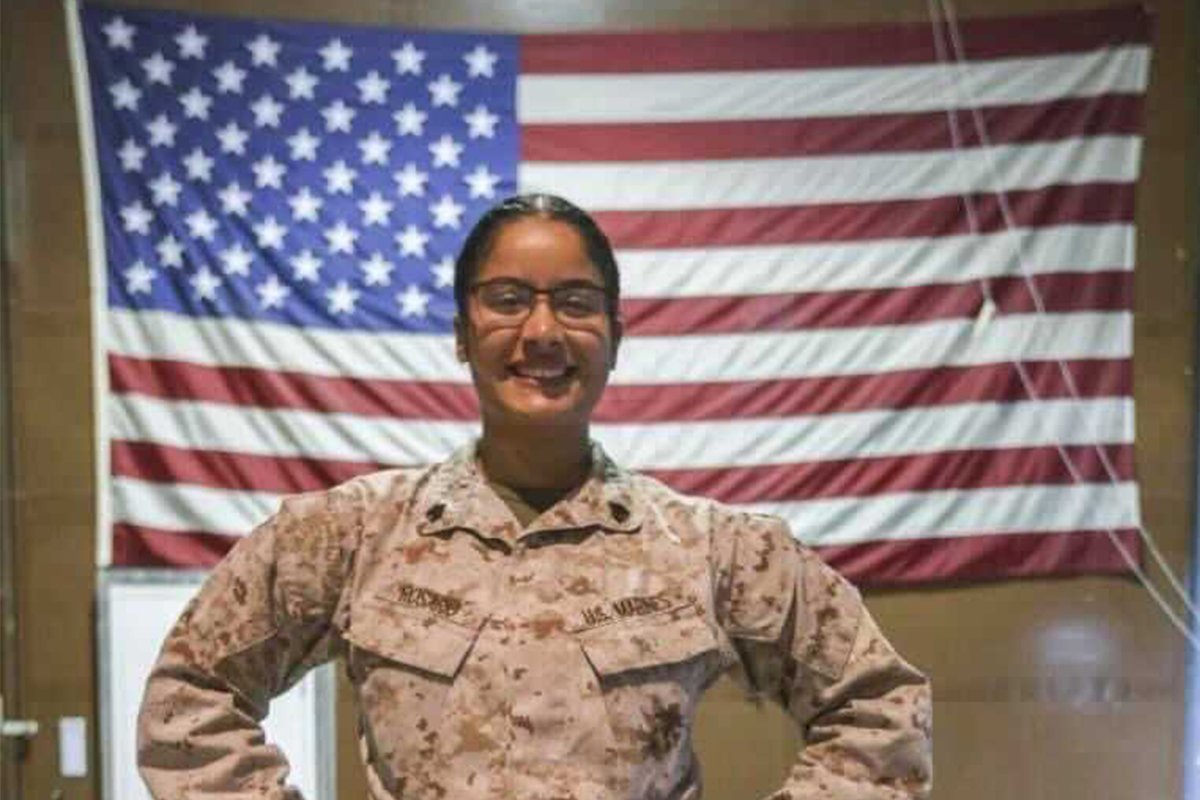 Johanny Rosario Pichardo was remembered by friends as someone who sought ways to help those in need. Photo courtesy USMC.