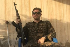 Much of the first months Stoddard spent in Rojava were spent doing nothing. Boredom was rampant. Any semblance of military action came in the form of guard duty. Photo courtesy of Warren Stoddard II.