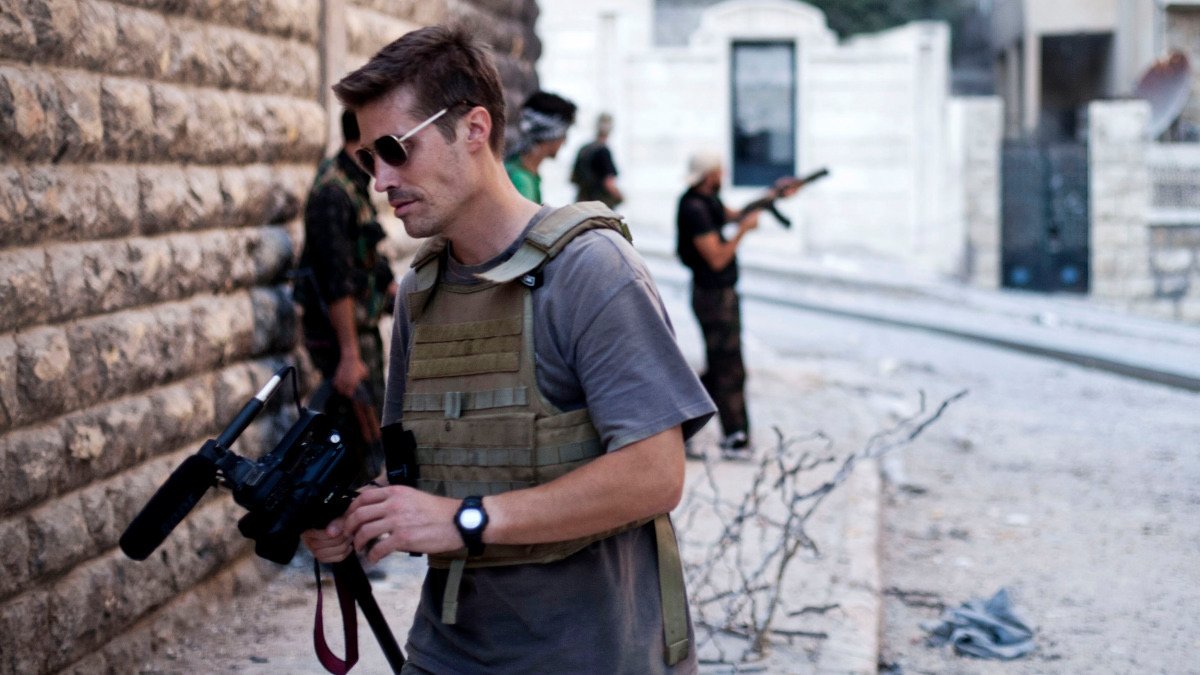 American journalist James Foley died at th hands of an ISIS executioner in 2014. Photo via Twitter.