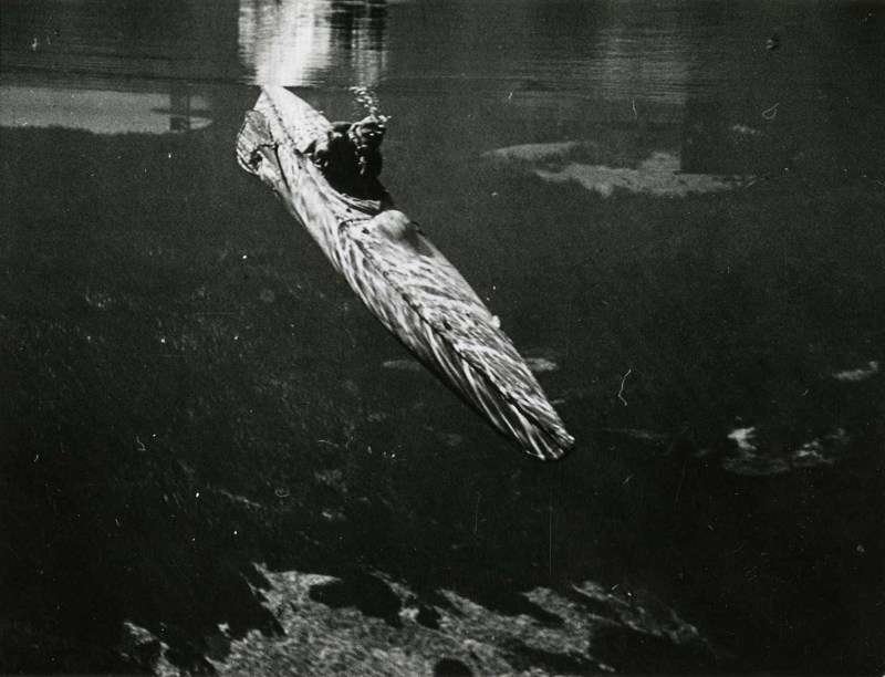 Motorised submersible canoe Sleeping Beauty coffee or die 