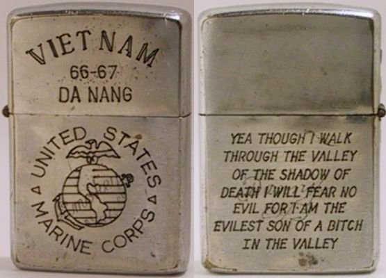 Vietnam Zippo lighter coffee or die 