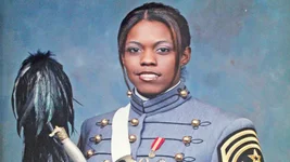 Second Lt. Emily Perez was the first African American cadet to be Brigade Command Sgt. Major of the West Point military academy. Perez was the first African American female officer to die in combat in Iraq, the first female graduate of West Point to die in the Iraq War, and the first West Point graduate of the “Class of 9/11” to die in combat. Courtesy photo.