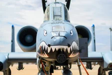 An A-10C Thunderbolt II aircraft from the 23rd Wing prepares at Cannon Air Force Base, NM, April 30, 2021. US Air Force photo by Senior Airman Marcel Williams.