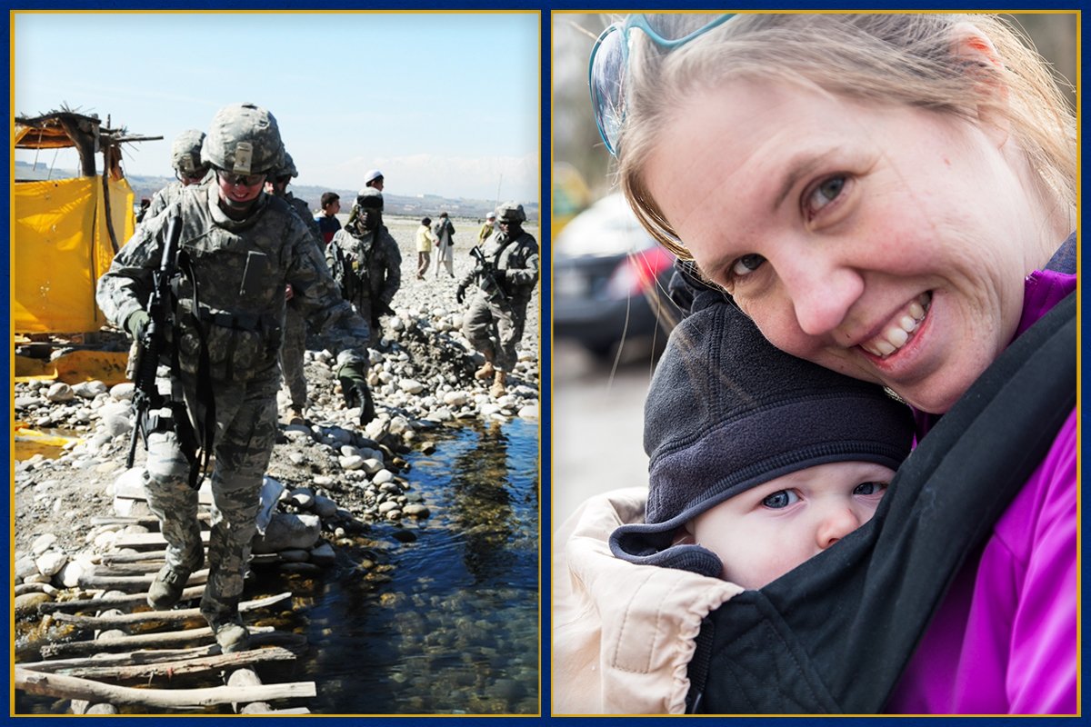 Amanda Huffman, airman to mom, blog, women veterans, female veterans, women in the miltary