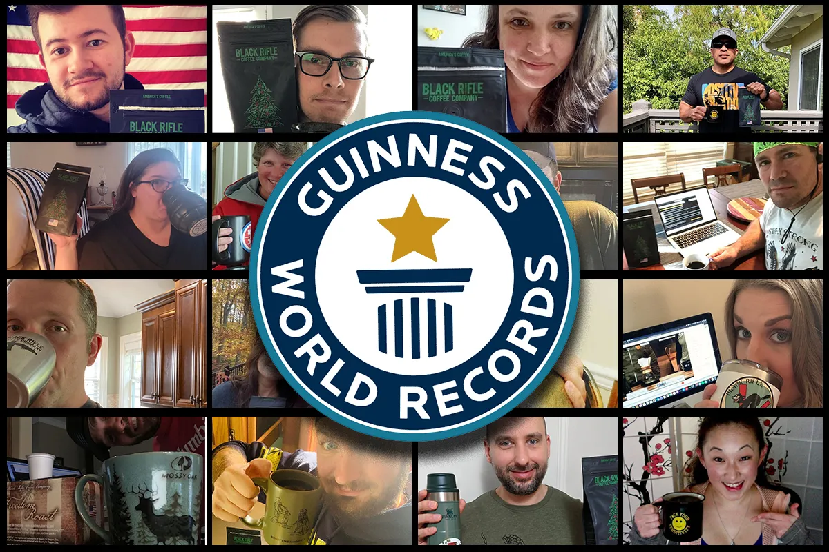 black rifle coffee company, brcc, guinness world record, coffee hangout