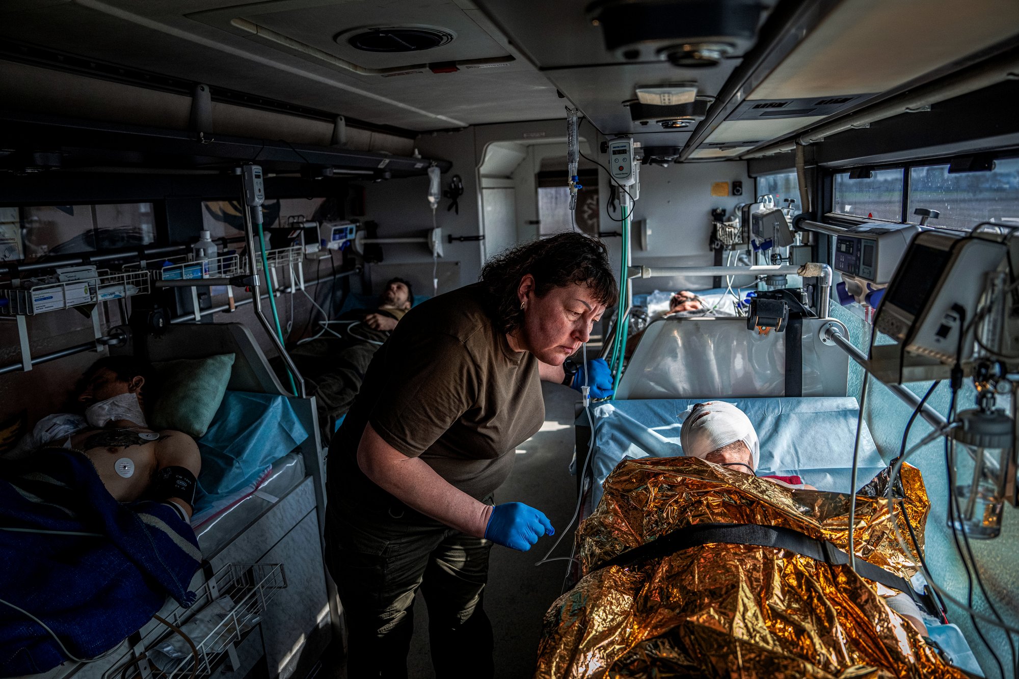 ukrainian wounded soldier