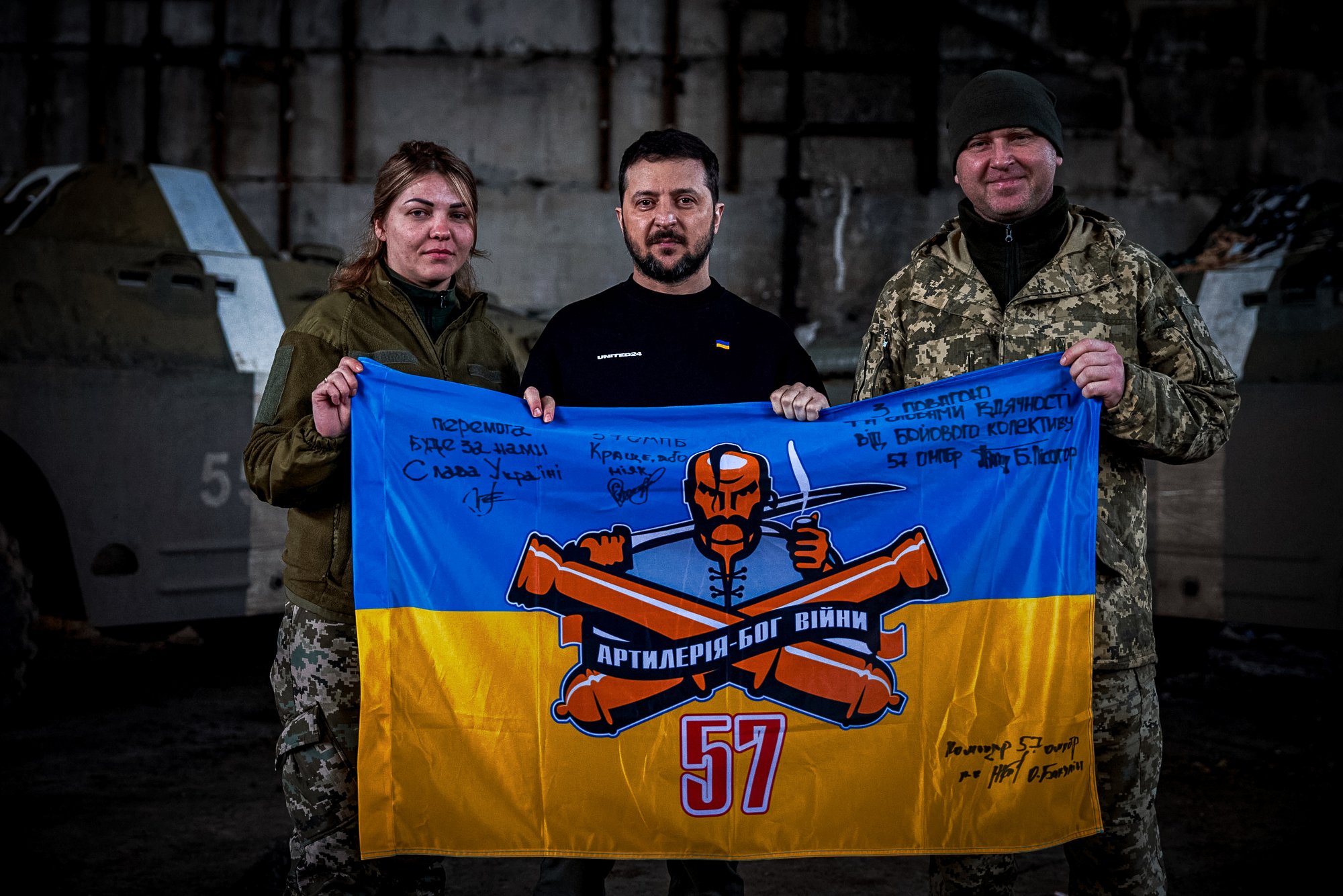 Oleg, 13, holds a training weapon at a military training course with the Georgian National Legion in Kyiv on Tuesday, Feb. 8, 2022. Photo by Nolan Peterson/Coffee or Die Magazine.