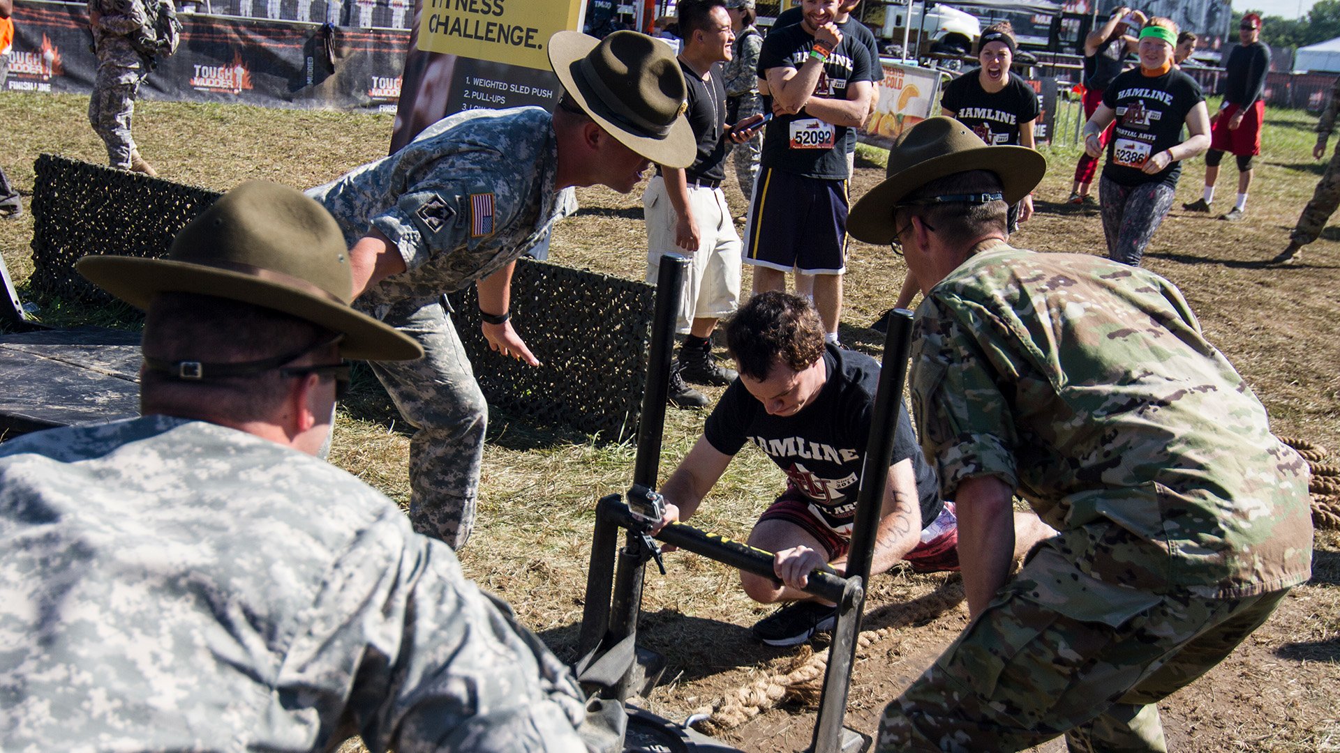 Grinston Army Recruiting Woke