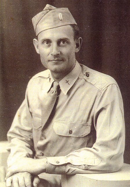 Then 2nd Lt. Emil Kapaun, U.S. Army chaplain, circa 1943. U.S. Army photo, courtesy of DVIDS.