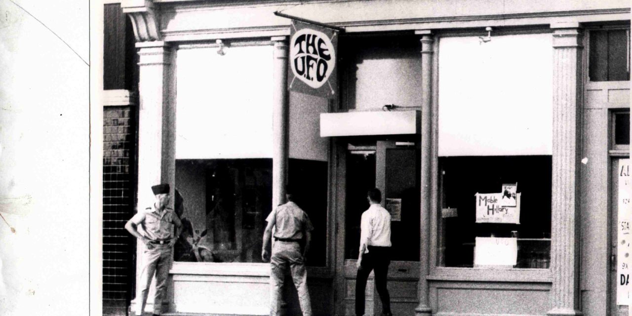 UFO GI Coffeehouse Vietnam War coffee or die 