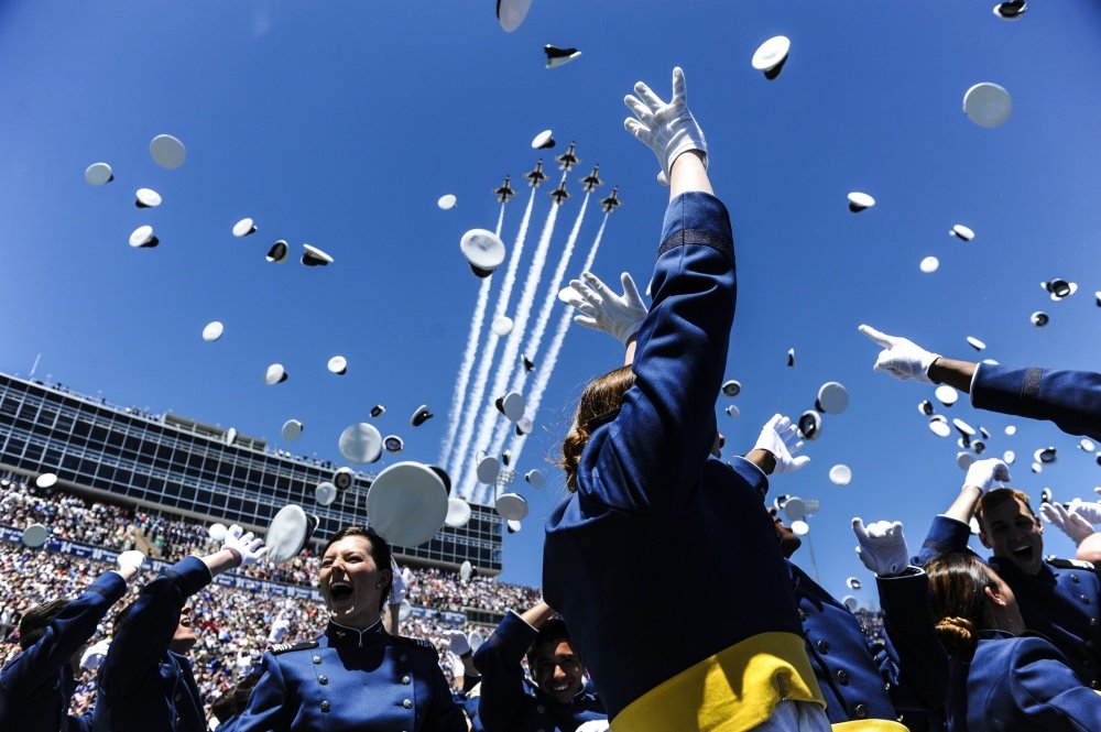 US Air Force Academy graduation