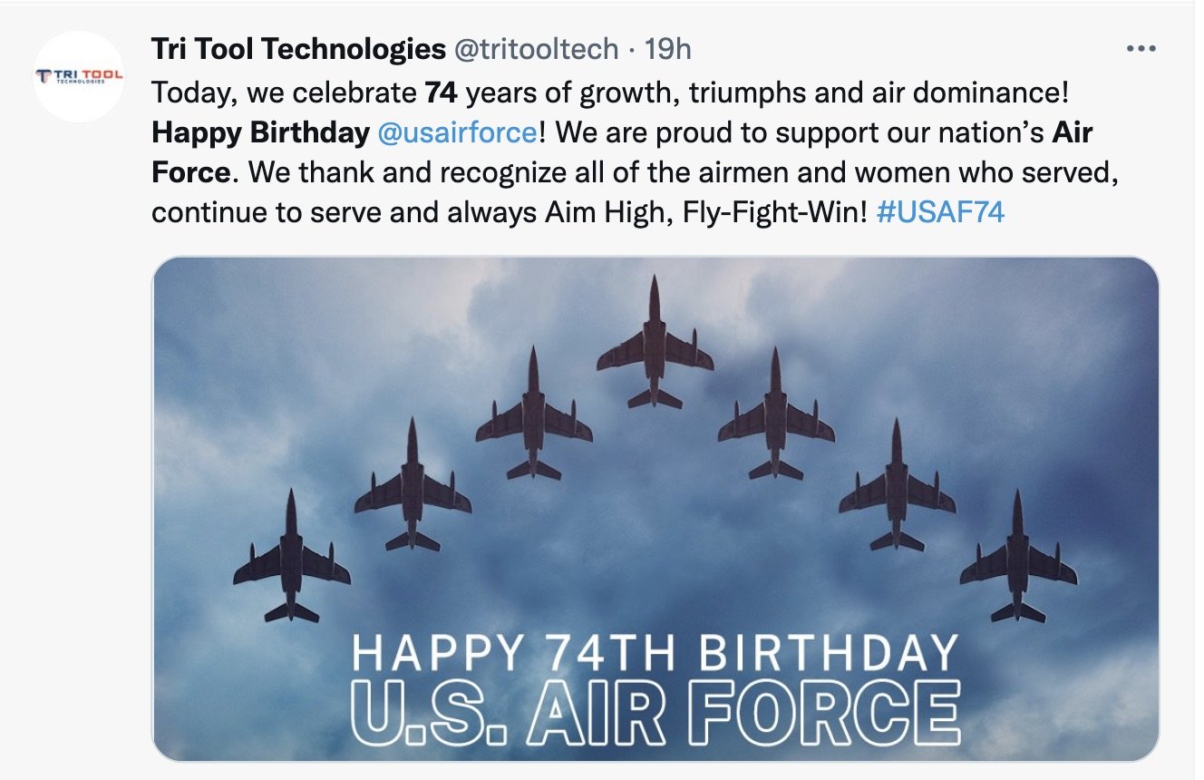 Air Force birthday