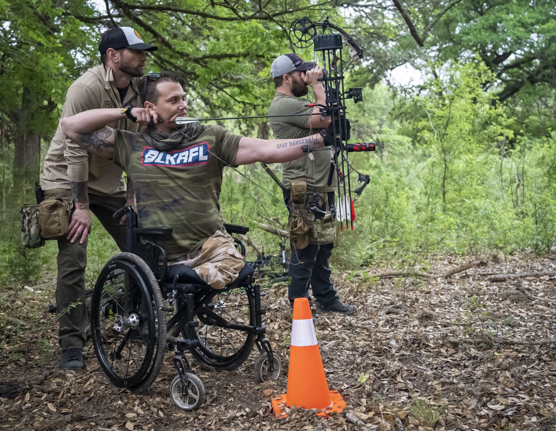 jonathan blank veteran adaptive athlete shoot