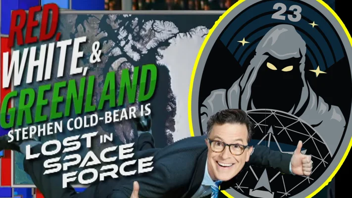 Stephen Colbert Space Force Thule Greenland