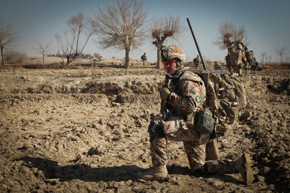 Danish soldier in Afghanistan