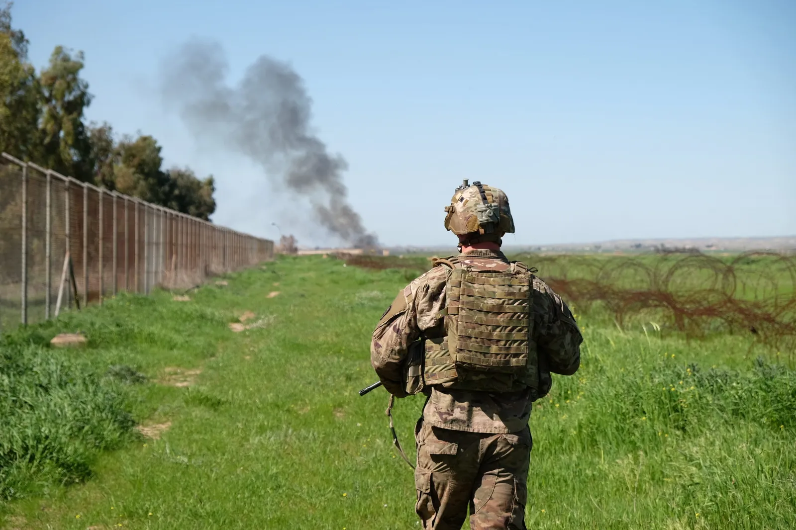 Perimeter patrol. Photo by Kevin Knodell/Coffee or Die.