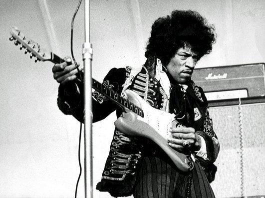 black celebrity veterans, jimi hendrix