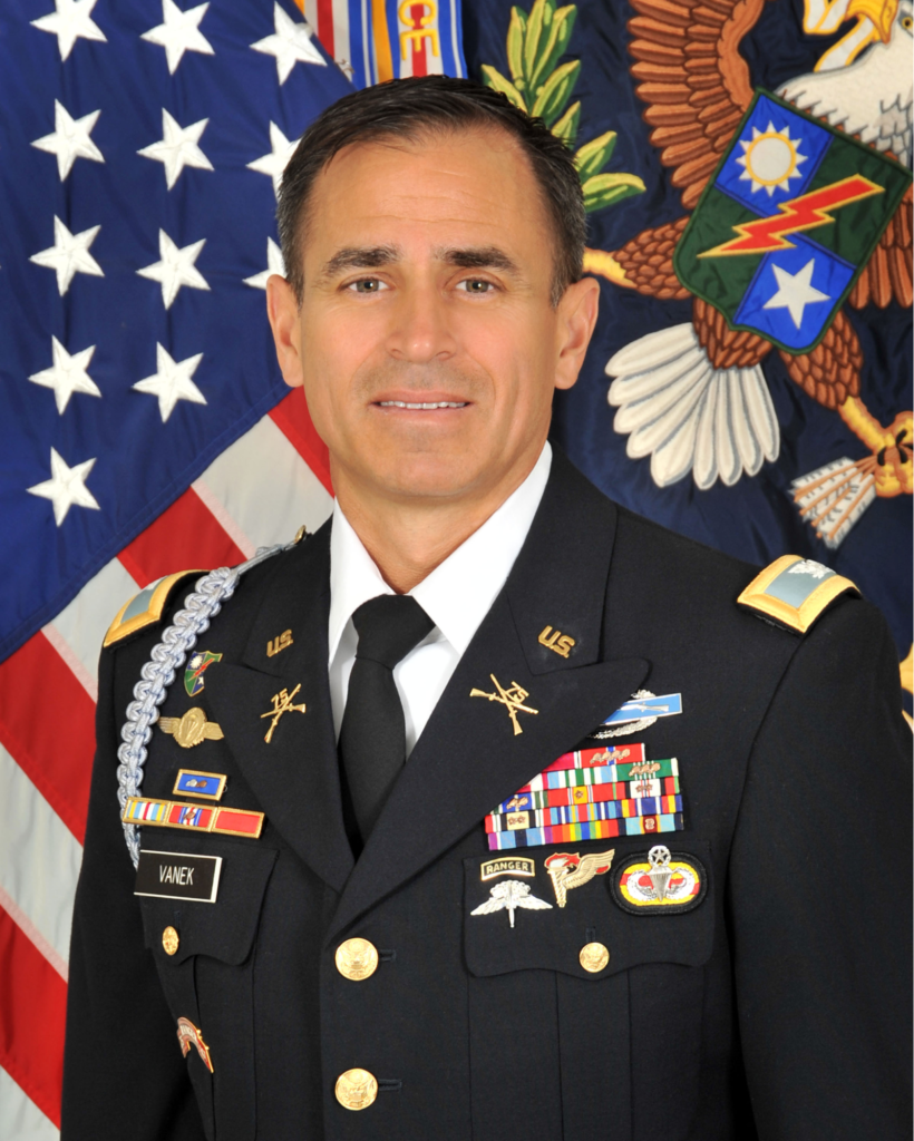 Retired U.S. Army Colonel Christopher Vanek. Photo courtesy of the U.S. Army.