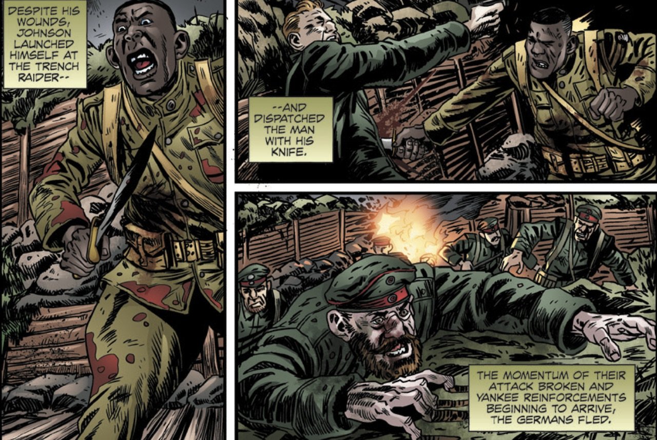 graphic novel Henry Johnson coffee or die 
