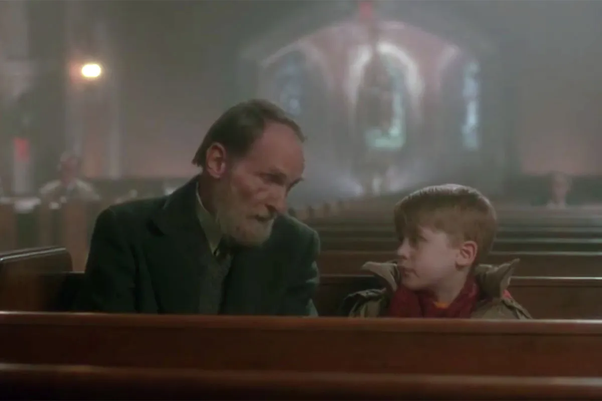 home alone, old man marley, veteran, robert blossom