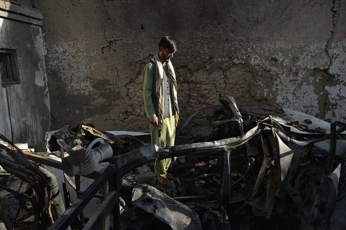 Kabul drone airstrike Afghanistan