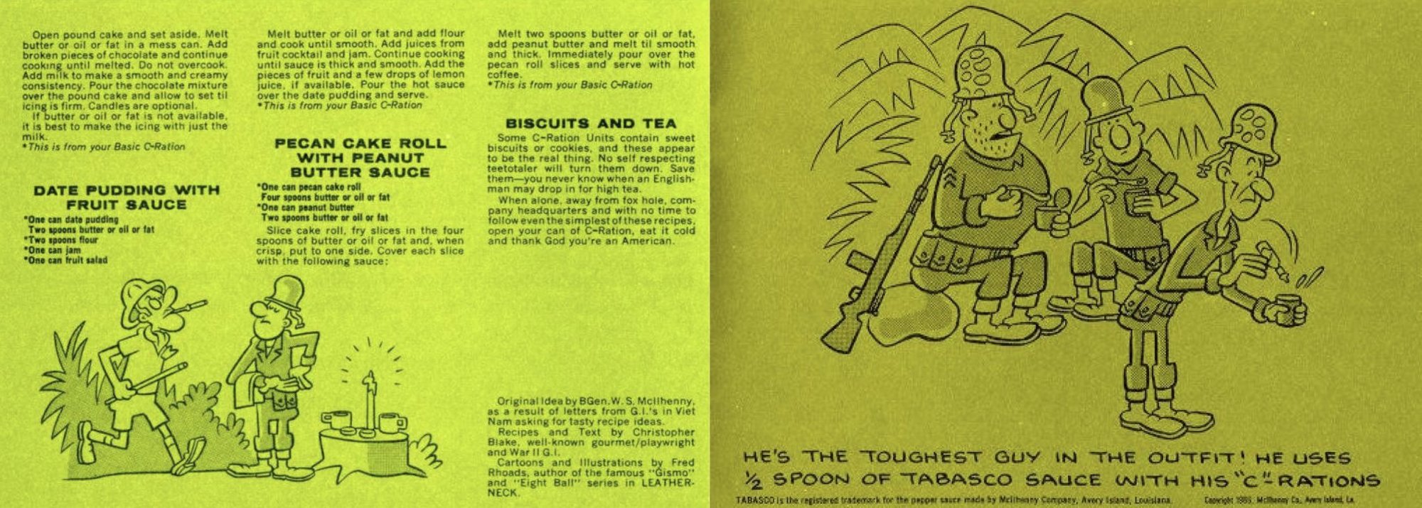 Charlie Ration Cookbook coffee or die