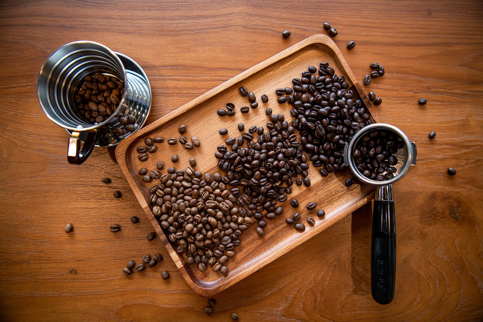Peaberry coffee beans