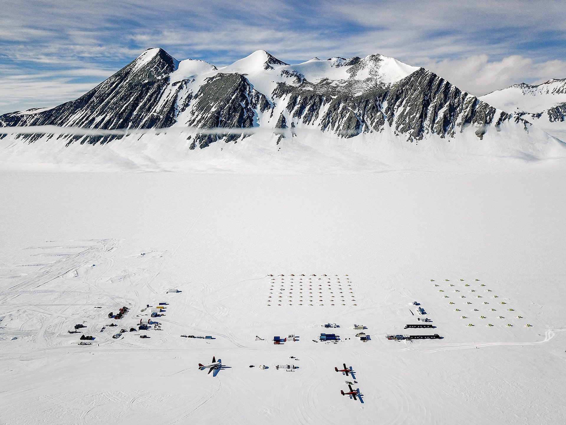 Triple 7 Expedition: Union Glacier Camp, Antarctica