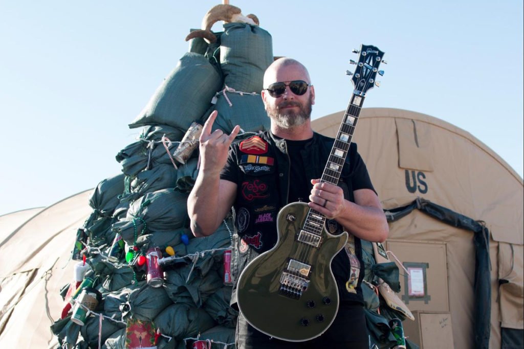 Dan Cord, vocalist and founder of American Hitmen. Photo courtesy of Ty Coleman/Rogue Digital.