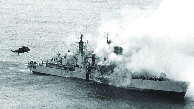 HMS Sheffield missile Falklands War