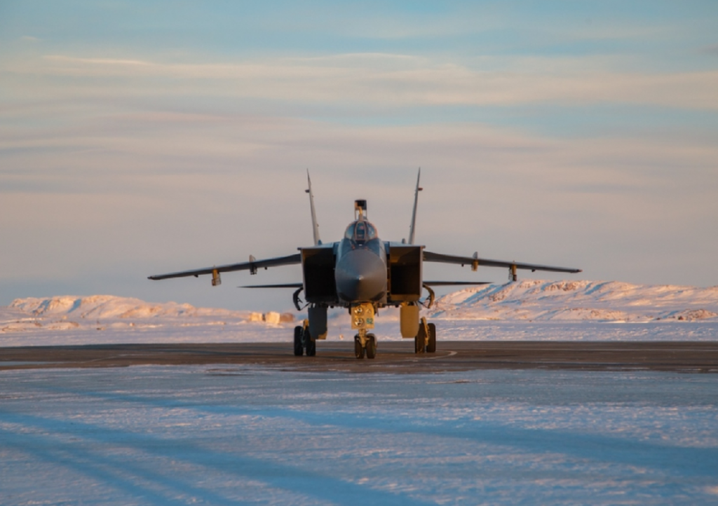 Russian fighter interceptors sent to Arctic, coffee or die