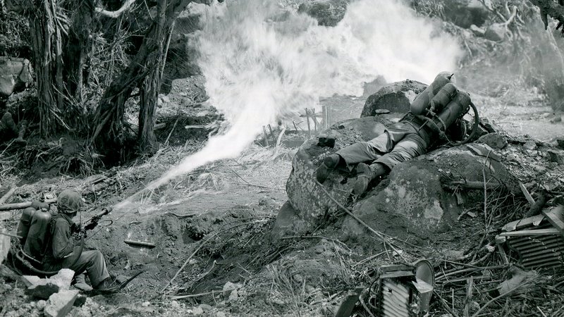 M2 flamethrowers