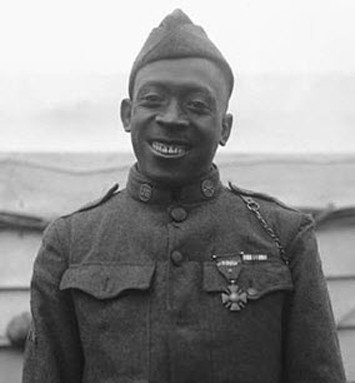 Henry Johnson in 1919. Photo courtesy of the U.S. Army.