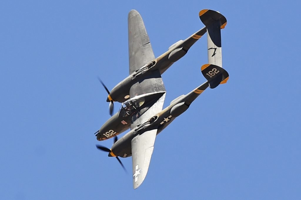 P-38 Lightning coffee or die 