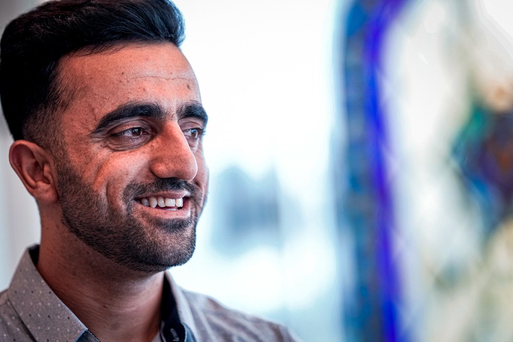 Abdul Wasi Safi talks about the dental treatments he received after a clinic appointment.