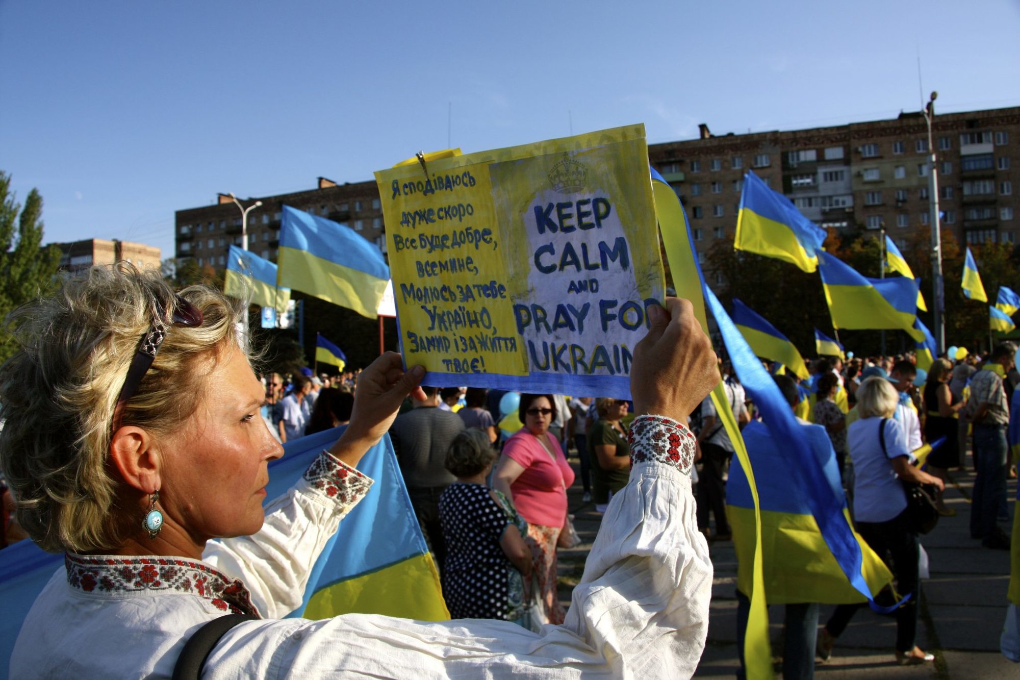 Mariupol protest