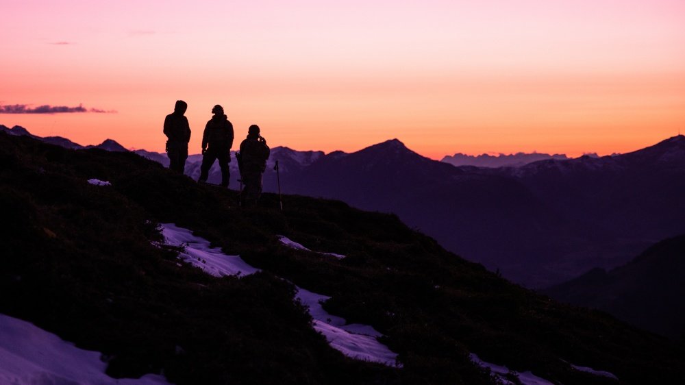 austria sunset sniper course combat camera