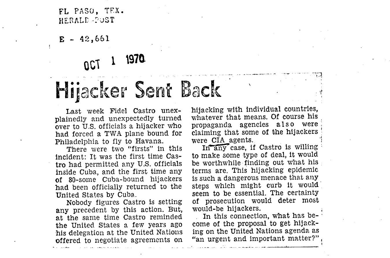 cia hijacking