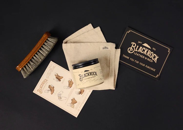Blackrock Leather care kit, holiday gift guide