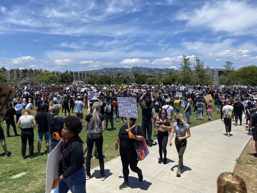 la protests, riots, blm, coffee or die, george floyd