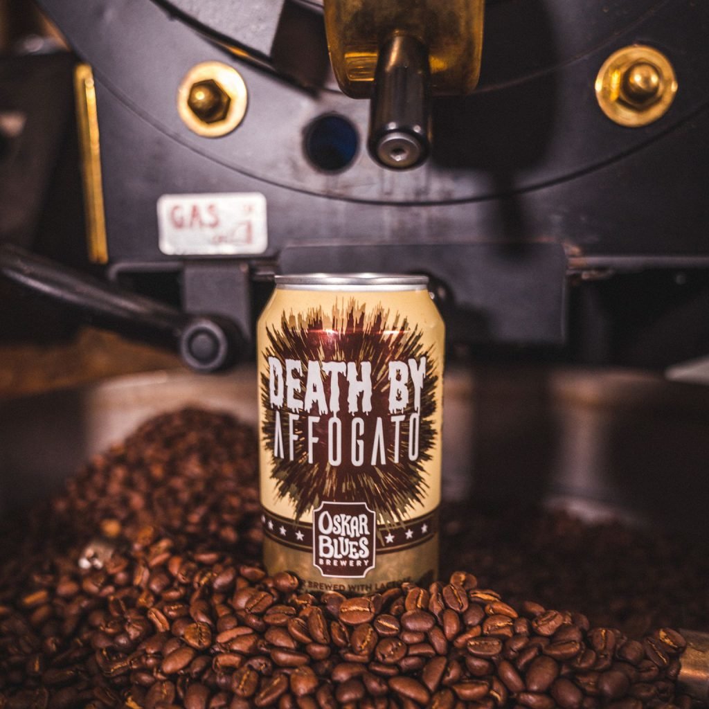 oskar blues, coffee beer, death by affogato, coffee, coffee or die, black rifle coffee company