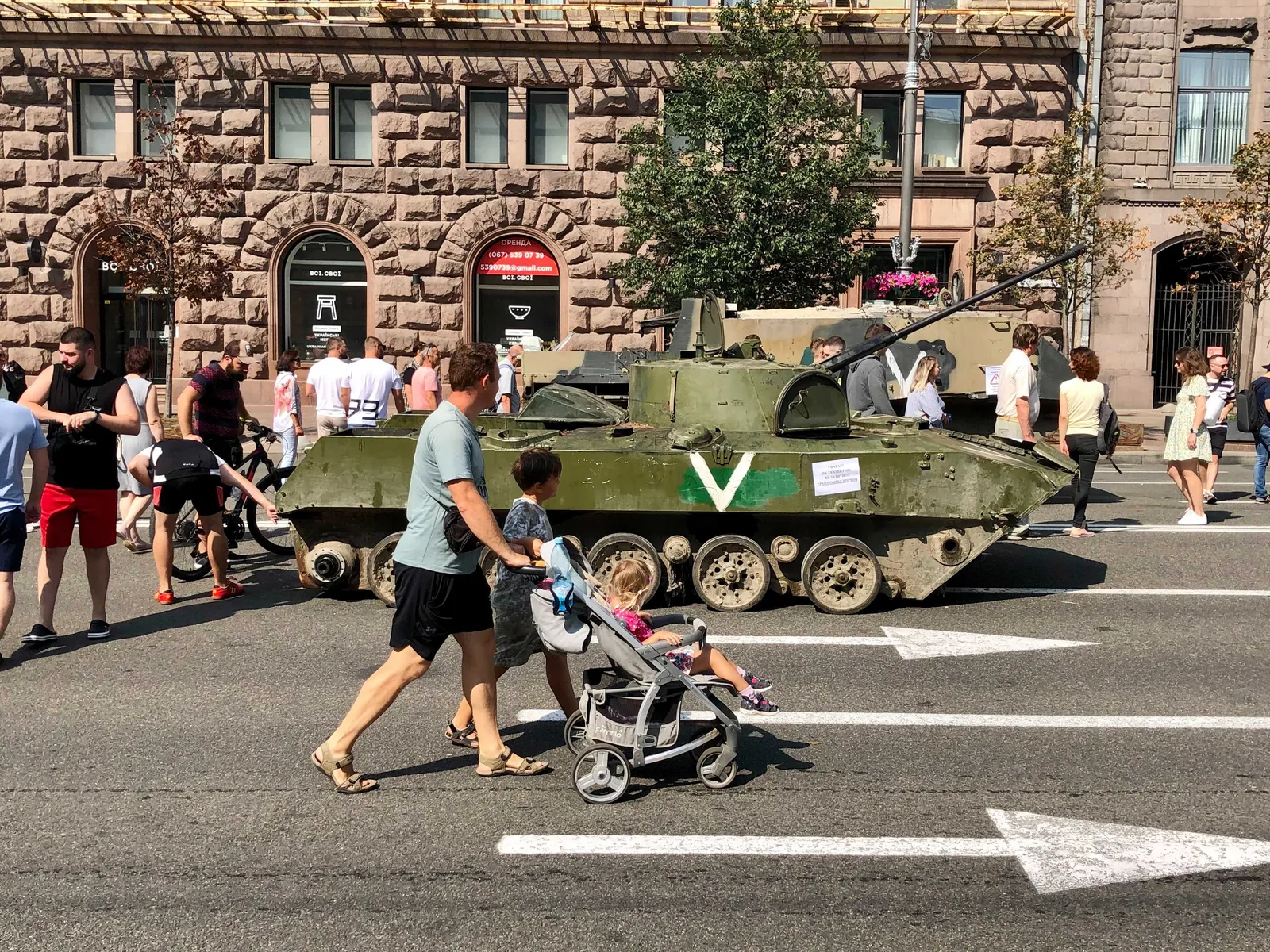 destroyed Russian tanks