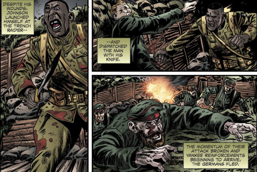 graphic novel Henry Johnson coffee or die