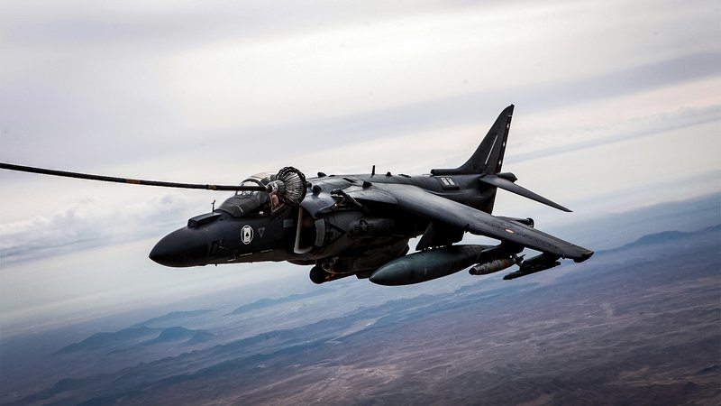 Harrier jet