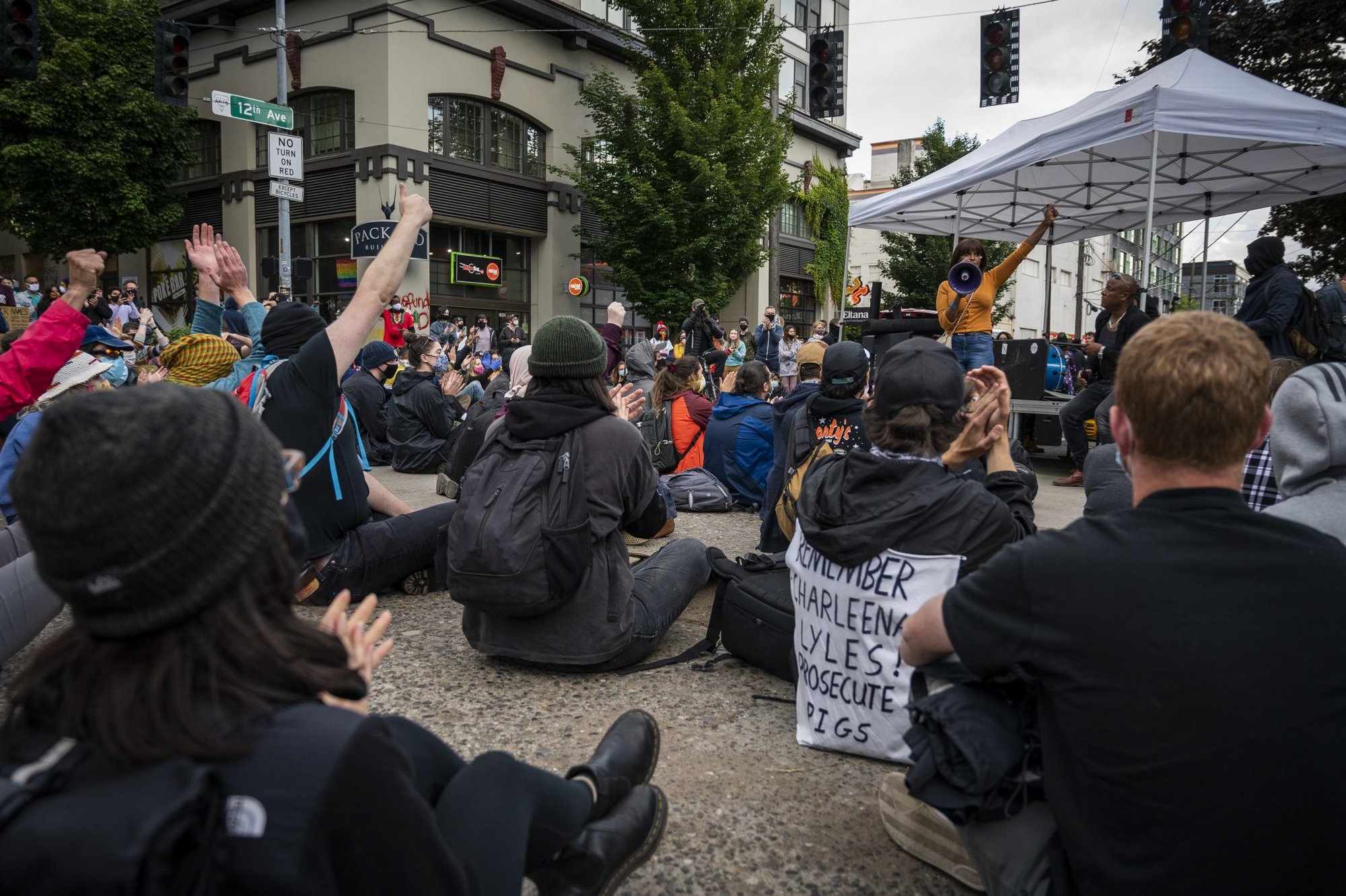 seattle, autonomous zone, chop, chaz, ethan rocke, coffee or die