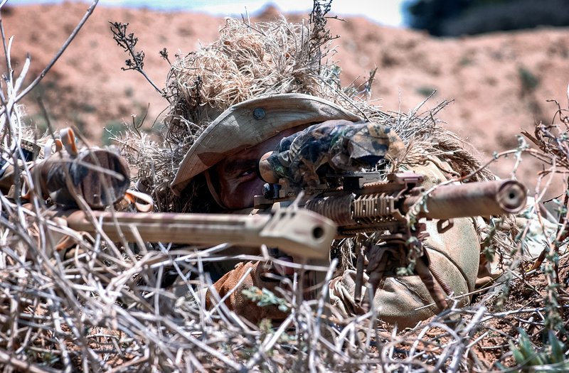 Navy SEAL sniper .50 cal