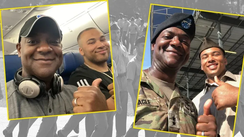 After Chance Meeting on Plane, 2-Star General Speaks at Private’s Basic Training Graduation