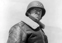 Lt. Gen. George S. Patton Jr., US Army, commanded Third Army in the breakout from Normandy, across France and into Germany in 1944-1945. US Army photo.
