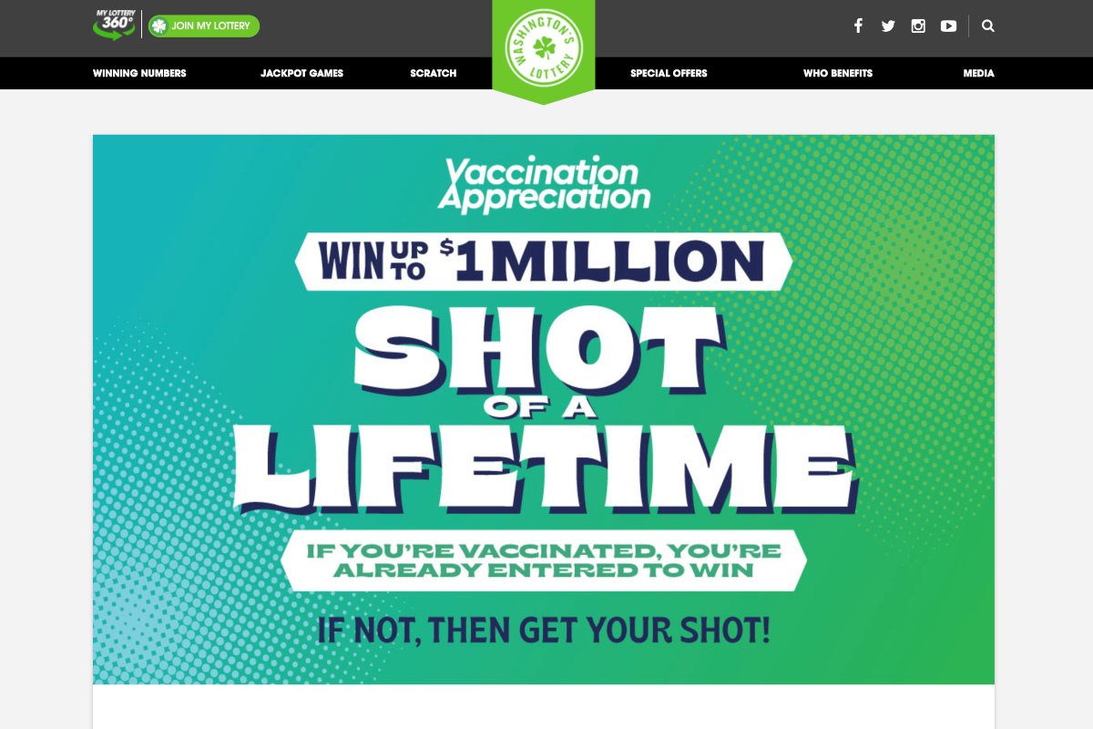 washington vaccine lottery